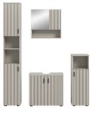 Badm�bel Set 4-teilig Livia in Kaschmir Badkombination 150 x 192 cm