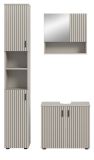 Badm�bel Set 3-teilig Livia in Kaschmir Badkombination 105 x 192 cm