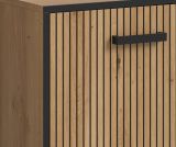 Waschbeckenunterschrank Scana in Artisan Eiche Badezimmer Unterschrank 80 cm, Soft-Close