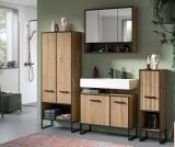 Badm�bel Set 2-teilig Scana in Artisan Eiche Badkombination 80 x 192 cm, Soft-Close