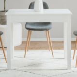 Esstisch Prag in wei� 90 x 67 cm