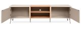 TV-Lowboard Sena in Kaschmir und Artisan Eiche 175 cm, mit Push-to-Open