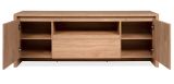 TV-Lowboard Luzern in Hickory Walnuss 164 x 59 cm