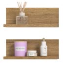 Badezimmer Regal Set Matteo in Evoke Eiche 32 cm