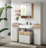 Badezimmer Spiegelschrank Matteo in Evoke Eiche 60 x 74 cm