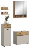 Badm�bel Set Matteo in Kaschmir und Evoke Eiche Badkombination 107 x 191 cm