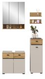 Badm�bel Set Matteo in Kaschmir und Evoke Eiche Badkombination 107 x 191 cm