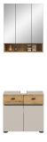Badm�bel Set Matteo in Kaschmir und Evoke Eiche Badkombination 60 x 191 cm