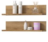 Badezimmer Regal Set Matteo in Evoke Eiche 51 cm