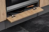 K�chenzeile Smart in Artisan Eiche und Grau, K�chenschrank Set 7-teilig 220 x 210 cm