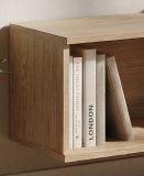 TV-Lowboard Set Sense in Cremona Eiche und Lehm-Grau 180 cm, Flat-TV Unterschrank h�ngend