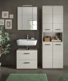 Badm�bel Set 3-teilig Cover in Kaschmir 135 x 185 cm, mit 4-t�rigem Hochschrank