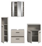 Badm�bel Set 4-teilig Cover in Kaschmir Badkombination 180 x 185 cm