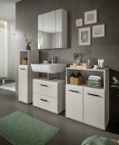 Badm�bel Set 3-teilig Cover in Kaschmir Badkombination 105 x 185 cm