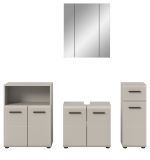 Badm�bel Set 4-teilig Cover in Kaschmir Badkombination 180 x 185 cm