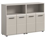 Badezimmer Kommode Set Cover in Kaschmir 2x Badkommode 120 x 80 cm