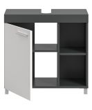 Waschbeckenunterschrank Adam in grau und wei� 65 cm