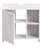 Waschbeckenunterschrank Adam in Wei� 65 x 63 cm