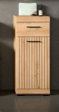 Badezimmer Kommode Shawn in Artisan Eiche Badschrank 37 x 88 cm