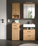 Badezimmer Kommode Shawn in Artisan Eiche Badschrank 37 x 88 cm