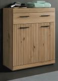 Badezimmer Kommode Shawn in Artisan Eiche Badschrank 74 x 88 cm