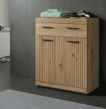 Badezimmer Kommode Shawn in Artisan Eiche Badschrank 74 x 88 cm