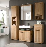 Badezimmer Kommode Shawn in Artisan Eiche Badschrank 74 x 88 cm