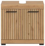 Waschbeckenunterschrank Shawn in Artisan Eiche Badezimmer Unterschrank 60 cm
