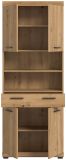 Badezimmer Hochschrank Shawn in Artisan Eiche Badschrank 74 x 191 cm