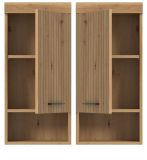 Badezimmer H�ngeschrank Shawn in Artisan Eiche Badschrank h�ngend 37 x 79 cm
