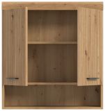 Badezimmer H�ngeschrank Shawn in Artisan Eiche Badschrank h�ngend 74 x 79 cm