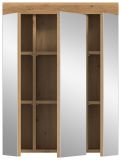Badezimmer Spiegelschrank Shawn in Artisan Eiche Badschrank 3-t�rig 60 x 79 cm