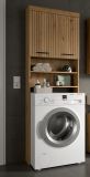 Waschmaschinenschrank Shawn in Artisan Eiche Waschmaschinen �berbau 63 x 191 cm