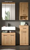 Badm�bel Set 4-teilig Shawn in Artisan Eiche Badkombination 112 x 191 cm
