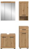Badm�bel Set 4-teilig Shawn in Artisan Eiche Badkombination 112 x 191 cm