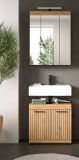 Badm�bel Set 2-teilig Shawn in Artisan Eiche Badkombination 60 x 191 cm