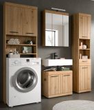 Badm�bel Set 4-teilig Shawn in Artisan Eiche Badkombination 190 x 191 cm