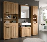 Badm�bel Set 4-teilig Shawn in Artisan Eiche Badkombination 200 x 191 cm