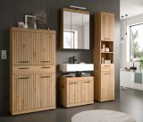 Badm�bel Set 4-teilig Shawn in Artisan Eiche Badkombination 200 x 191 cm