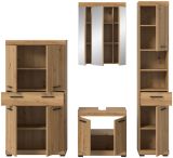 Badm�bel Set 4-teilig Shawn in Artisan Eiche Badkombination 200 x 191 cm