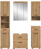 Badm�bel Set 5-teilig Shawn in Artisan Eiche Badkombination 164 x 191 cm