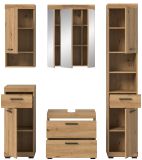 Badm�bel Set 5-teilig Shawn in Artisan Eiche Badkombination 164 x 191 cm