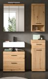 Badm�bel Set 4-teilig Shawn in Artisan Eiche Badkombination 112 x 191 cm
