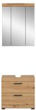 Badm�bel Set 2-teilig Shawn in Artisan Eiche Badkombination 60 x 191 cm
