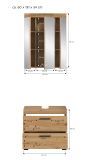 Badm�bel Set 2-teilig Shawn in Artisan Eiche Badkombination 60 x 191 cm
