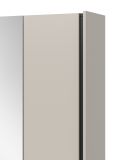 Flurschrank mit Spiegel Nevia in Kaschmir 107 x 190 cm, Soft-Close