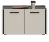 Garderobe Sitzbank Nevia in Kaschmir 75 x 43 cm, Soft-Close