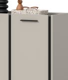 Schuhschrank Nevia in Kaschmir 113 x 106 cm, Soft-Close