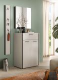 Garderobe Set 3-teilig Nevia in Kaschmir 111 x 190 cm, Soft-Close