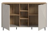 Sideboard Bente in Kaschmir und Evoke Eiche Kommode 154 x 95 cm